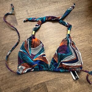 Vix art deco bikini top Size M